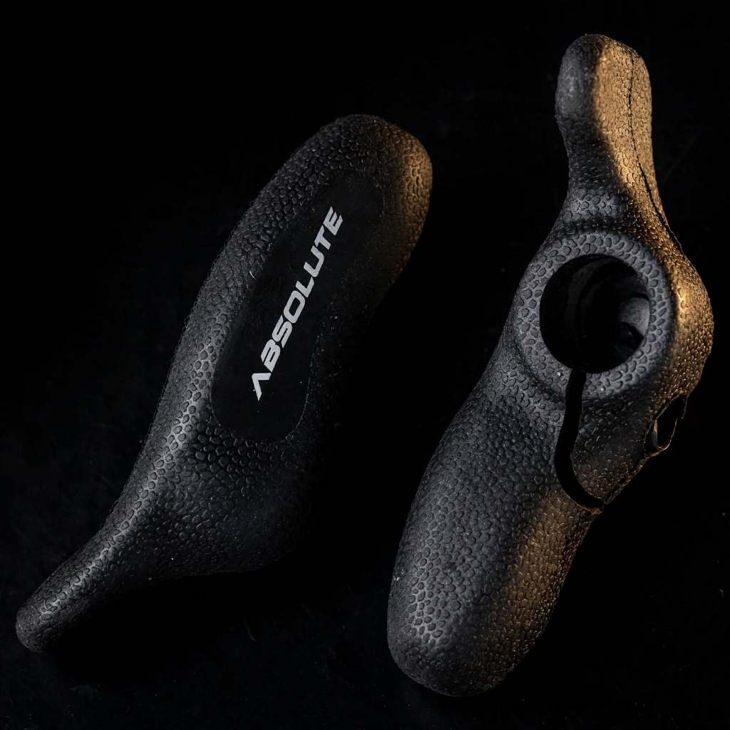 BAR END ABSOLUTE ERGONOMIC 126MM PRETO BIKE · foto 2