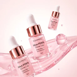 Shot PDRN Glow-Up YOHMIRÉ | PDRN + 11 Peptídeos + Tecnologia Inspirada em Exossomos | 3 ml Sérum Facial