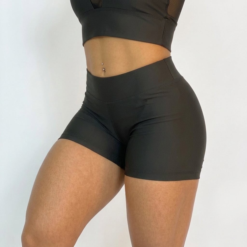 Shorts Feminino Fitness Curto Suplex Short Academia Fitness Mulher Treino Moda Fit P M G Alta Qualidade Moda