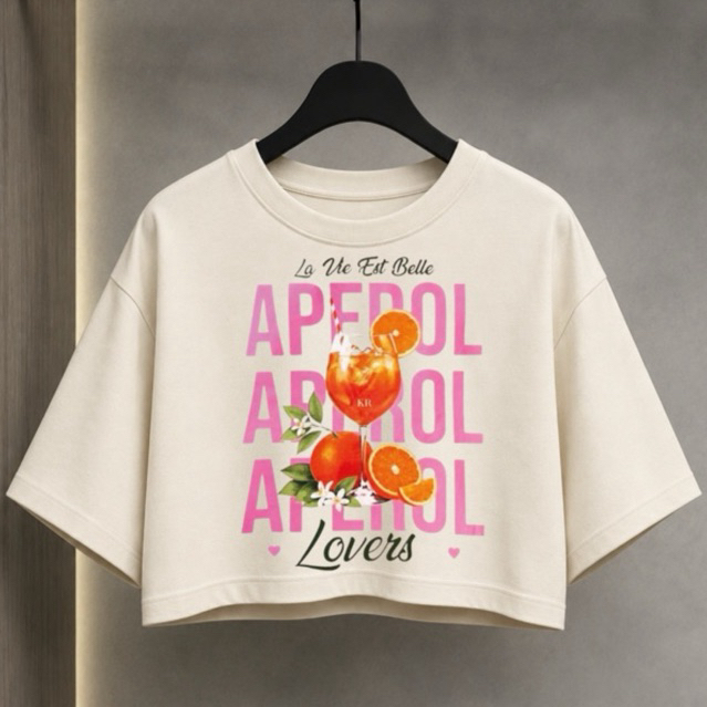 Cropped Feminino Sunset Blusa Estilosa Estampa Verão Look Praia Streetwear Casual Tendência Moda Jovem