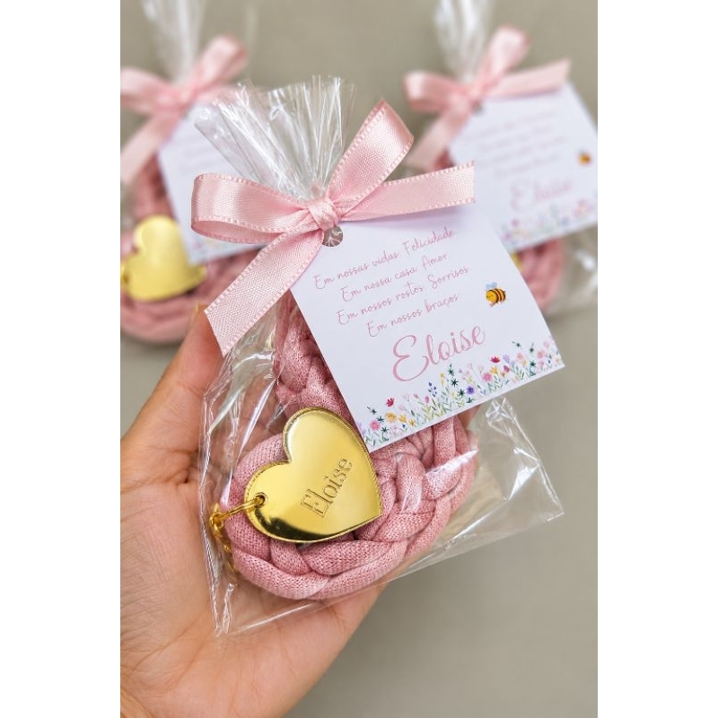 60 chaveiros coração personalizado com nome, embalagem e TAG lembrancinha chá de bebe,maternidade,aniversário,batizado