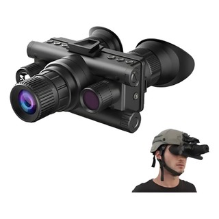 Binóculo Visão Noturna Digital com Infravermelho Invisível  para Capacete e Foco Manual