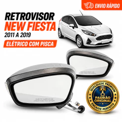 Retrovisor Ford New Fiesta 2011 A 2019 Eletrico Com Pisca