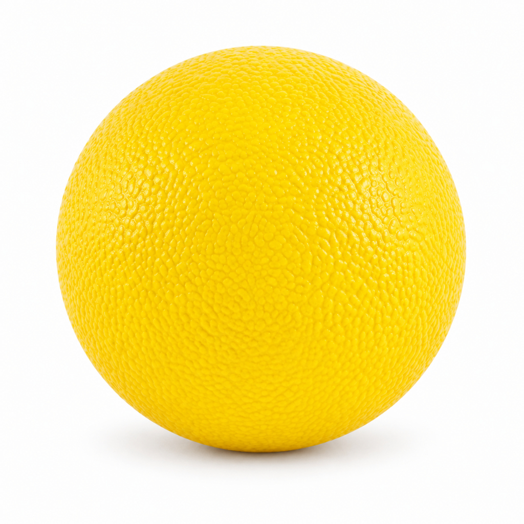 Bola de Lacrosse para Liberação Miofascial 65 mm Automassagem Profunda Tensão Relaxa Musculos
