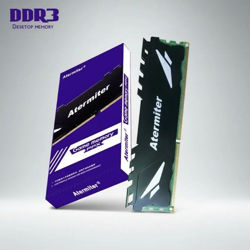 Memória RAM Atermiter DDR3 (2x8 RAM 8GB) 1333mhz USADO