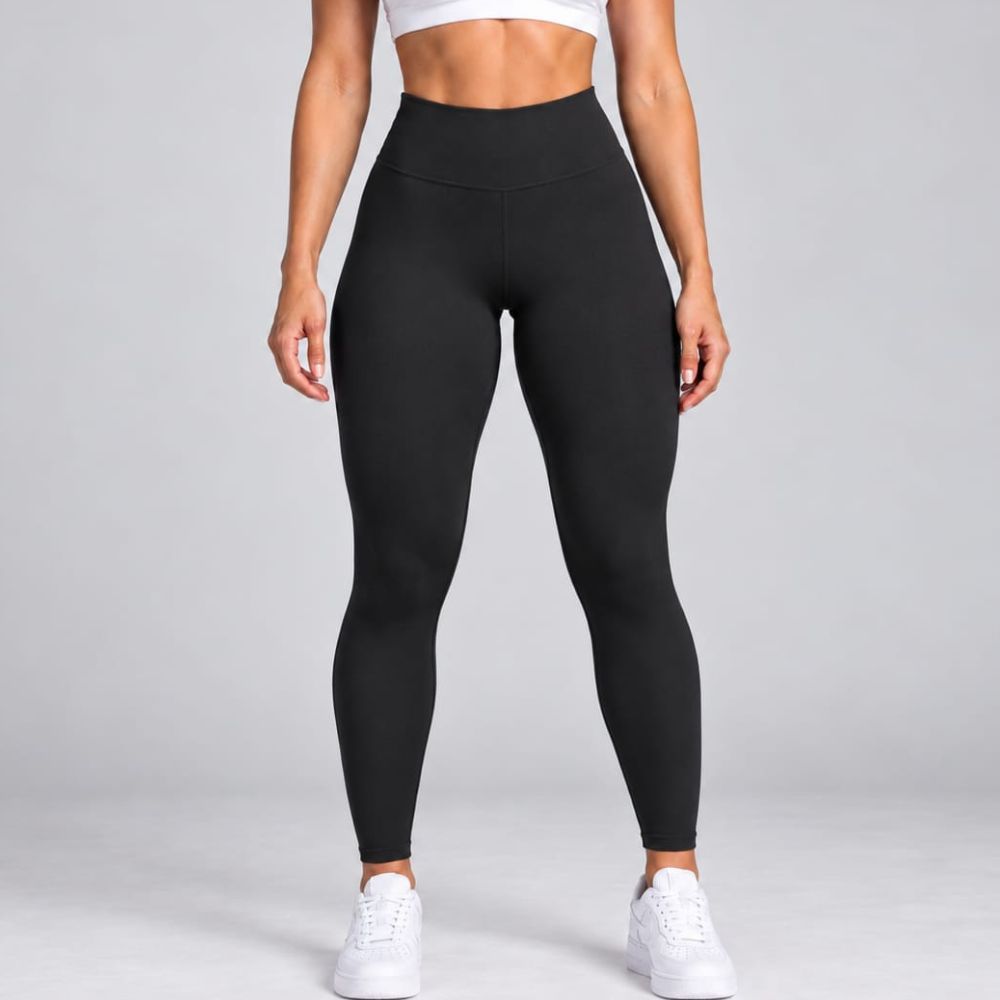Calça Legging Feminina Cintura Alta Academia Fitness Zero Transparência Tecido Premium Confortável Treino e Dia a Dia