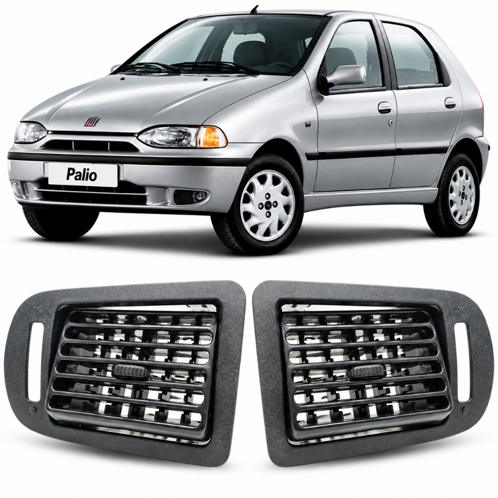 Par Difusor Palio 96 97 98 99 00 01 02 03 04 Com Moldura