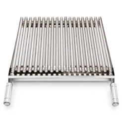 Grelha Argentina 60x60 60x50 60x40 50x50 Cm Inox Churrasco Parrilha com Coletor de Gordura Premium