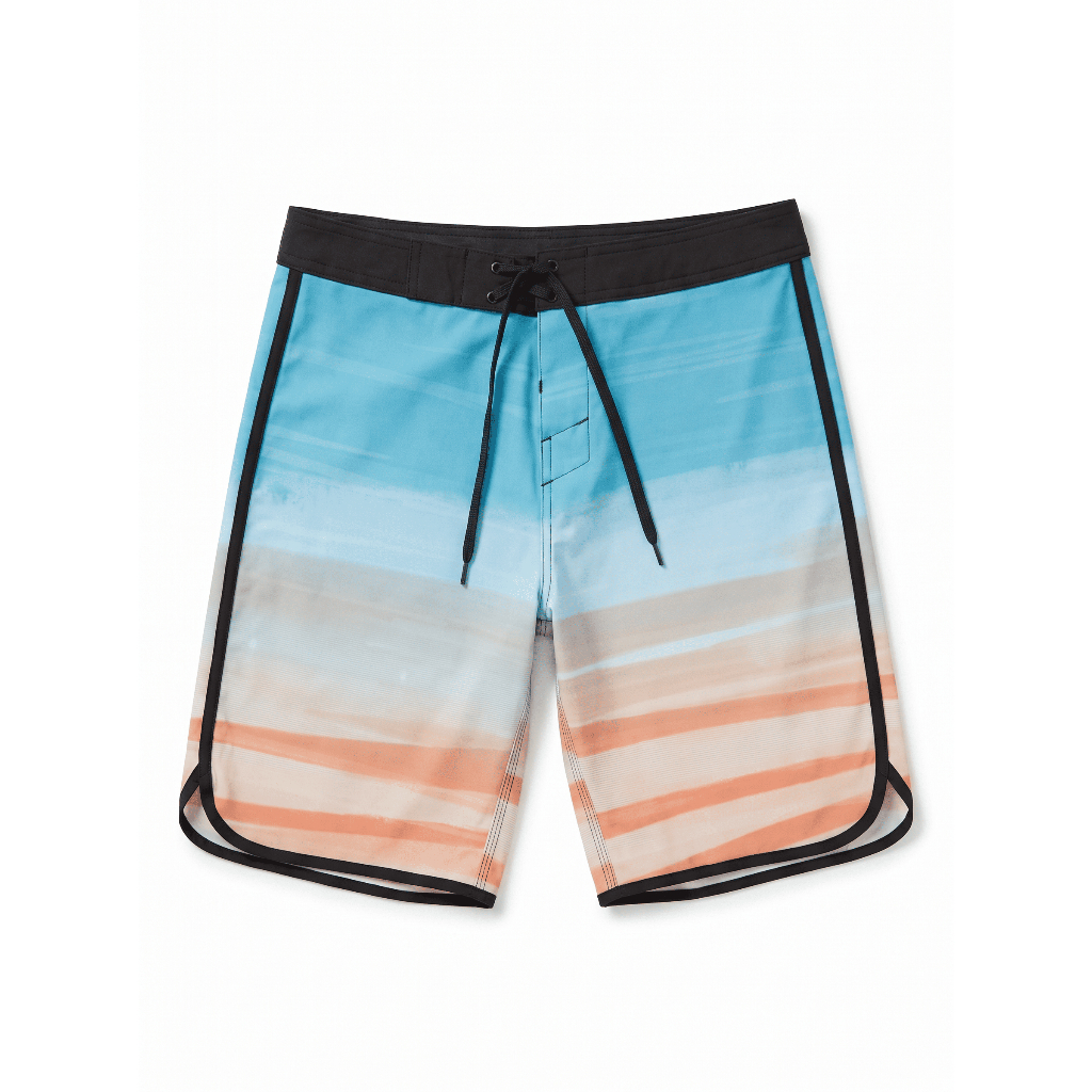 Bermuda Tactel Masculina Surfista Com Elastano Premium Secagem Rápida Academia Praia e Lazer