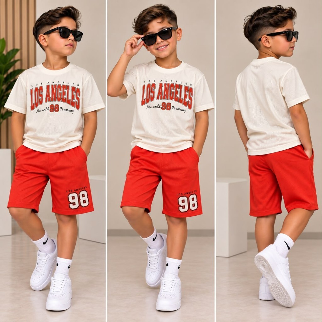 CONJUNTO INFANTIL LANÇAMENTO PARA MENINO DE VERÃO MASCULINO JUVENIL CRIANÇA CAMISA BERMUDA MICKEY HOMEM DE FERRO DRY FIT