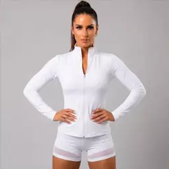 Casaco Corta Vento Cardigan Treino Corrida Fitness Ziper