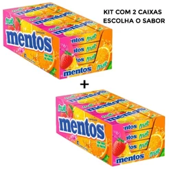 Kit Bala Mentos Slim Box Escolha o seu Sabor Preferido 2 caixas com 12 unidades- Perfetti