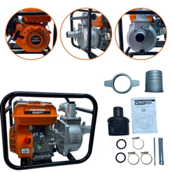 Motobomba 2 Polegadas Gasolina 4T Autoescorvante 7HP 212CC 33.000L/H Carbon FAK
