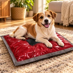 Cama Pet Impermeável Cachorro Gato Lavável Confortável Resistente Colchonete Macia Fácil de Limpar