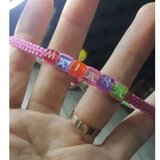 Pulseiras Macramé Nome Personalizado