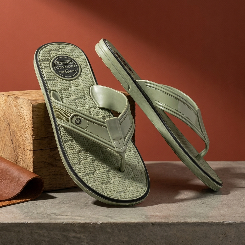 Chinelo Masculino de Dedo Confortável Anatômico Massageador Antiderrapante Macio Leve