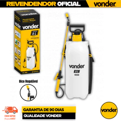 Pulverizador 8 Litros Vonder De Compressão Prévia PL008 Pressão Durável ENVIO IMEDIATO RESISTENTE