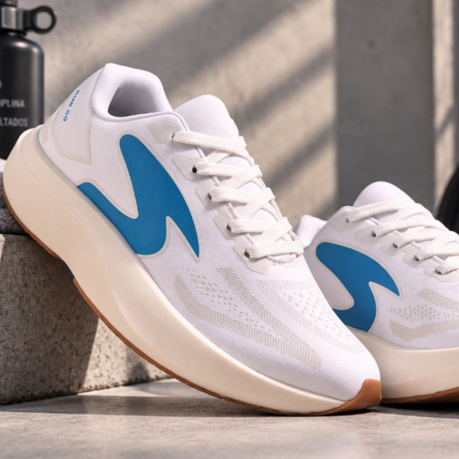 Tênis Academia Adulto Masculino Feminino Treino Corrida Caminhada Esporte Macio Confortável Casual e Flexível 163A
