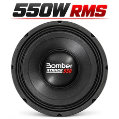 WOOFER BOMBER ATRACK 12 POLEGADAS 550W RMS 4 OHMS GRAVE PANCADÃO ALTO-FALANTE AUTOMOTIVO PROFISSIONAL 1100W MUSICAL
