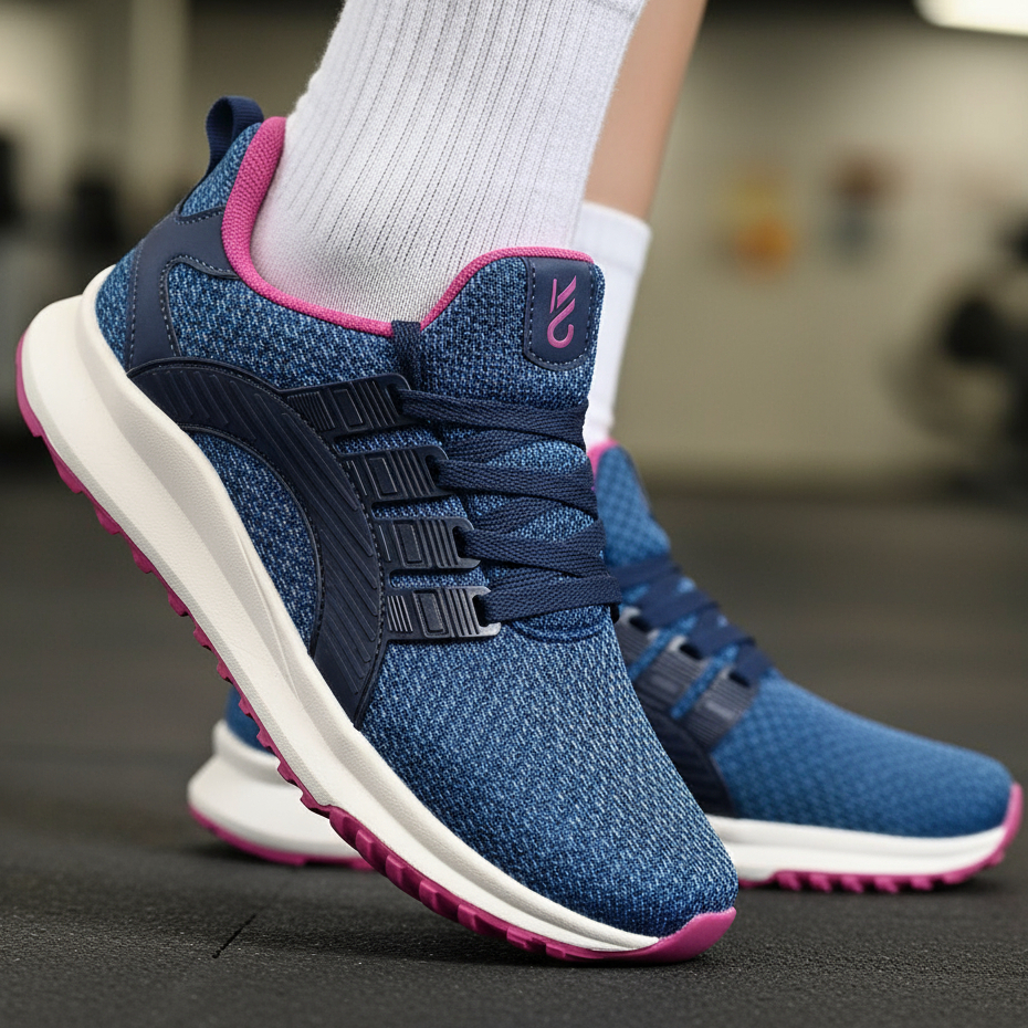 Tênis Feminino Esportivo Confortável Para Caminhada Academia em Promoção