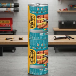 Fita Multiuso Vedacit Veda Tudo Fita Multiuso Adesiva Alta Aderência Fita Multiuso 90cm x 10m Impermeável Versátil