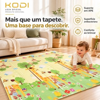 Tapete para Bebê Dupla Face 180x200 - Brinquedo Educativo + Descanso -S13