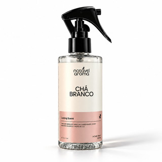Odorizante Home Spray Aromatizador de Ambiente Cheirinho Tecidos Chá Branco 200ml