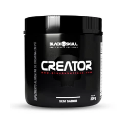 Creator - Creatina Monohidratada - 300g - Black Skull