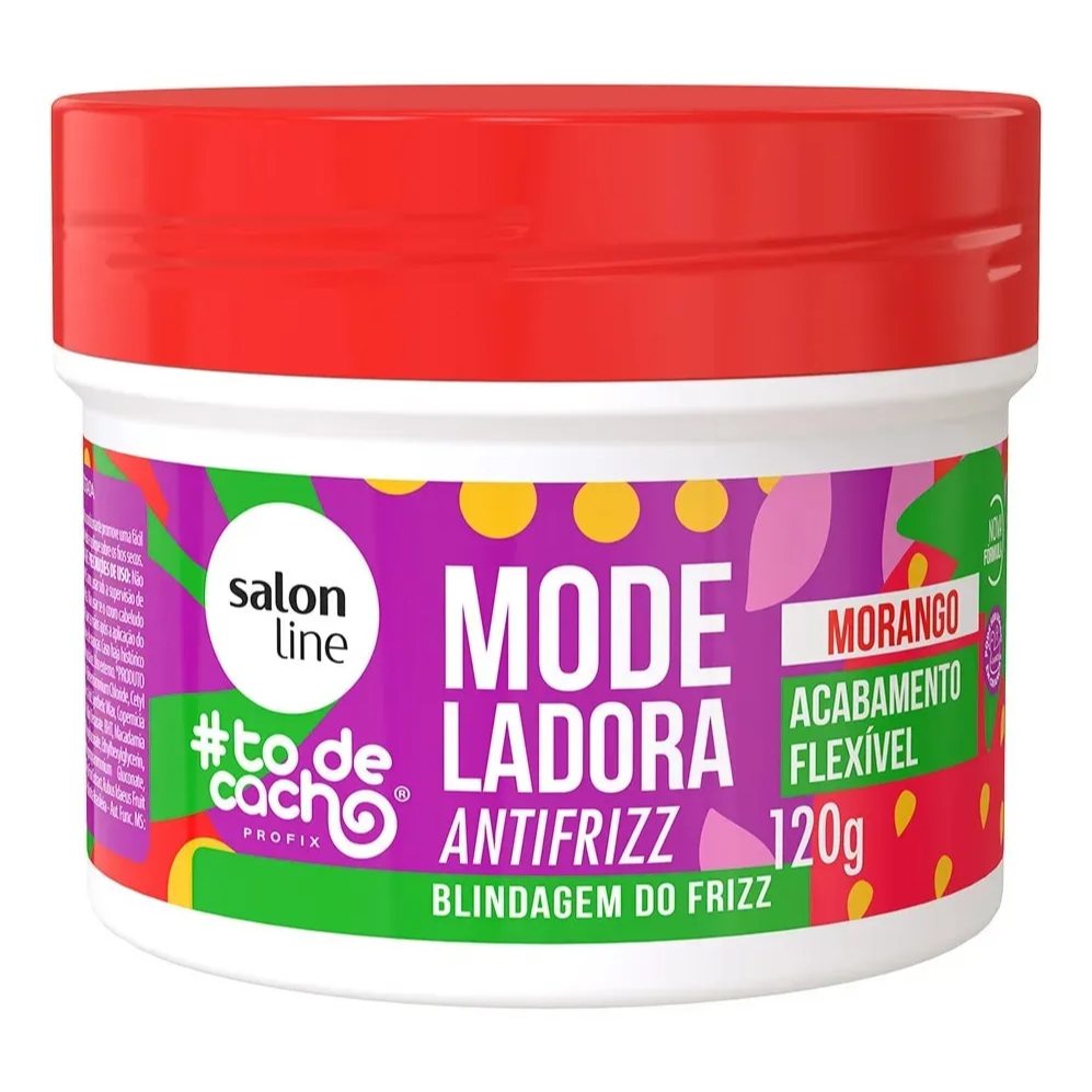 Gelatina Modeladora Salon Line Todecacho Antifrizz 120g