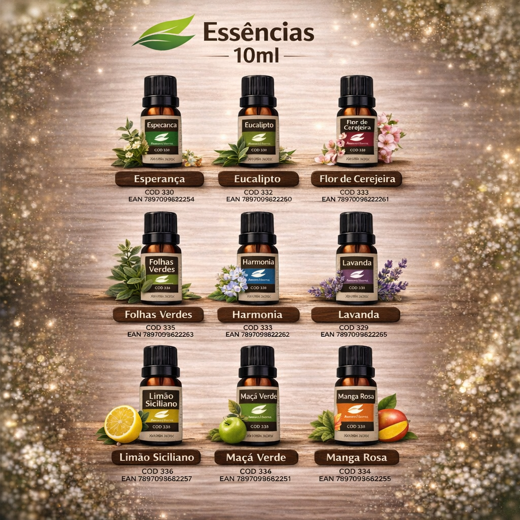 Essência Aromática 10ml Concentrada Terapia Aromatizador Difusor Umidificador Cheirinho de Carro Spray Relaxamento · foto 2