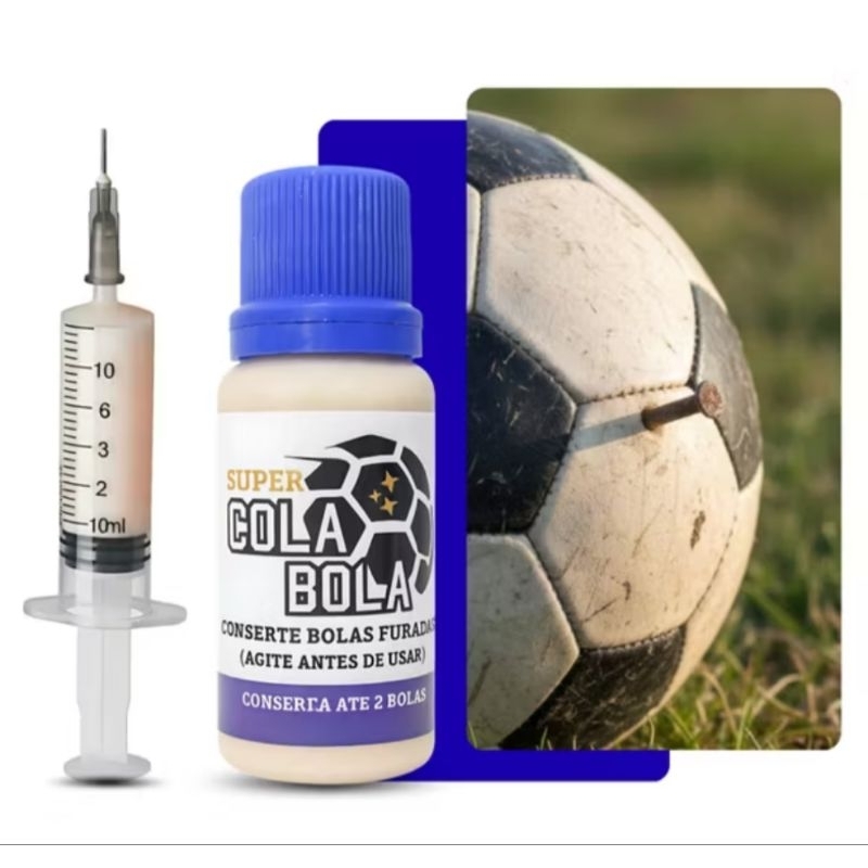 Super Cola Bola 20ml (Novo) 1 unidade concerta 2 bolas. futbol, futsal e outros