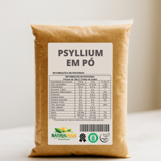 PSYLLIUM EM PÓ COMPOSICAO NATURAL em Oferta na Shopee