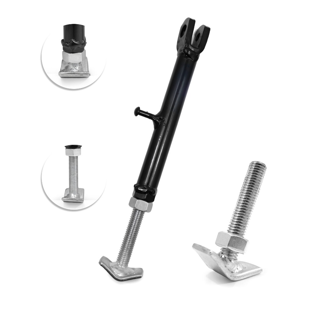 Cavalete Lateral Com Regulagem Cg/ti/150(todas) em Oferta na Shopee