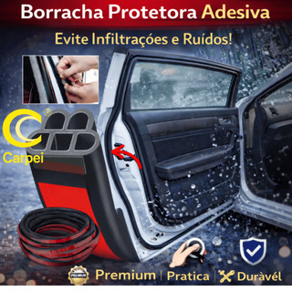 10/20 Metros Fita de Vedação de Esponja à Prova de Choque Carro Anti-Ruído Reduzir o Som …
