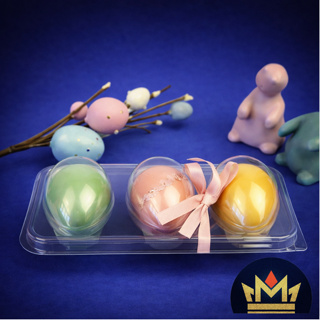 5 a 20 unid. - Embalagem para 3 Ovos de 50g Páscoa – Blister Degustação – Forma Transparente em Oferta na Shopee