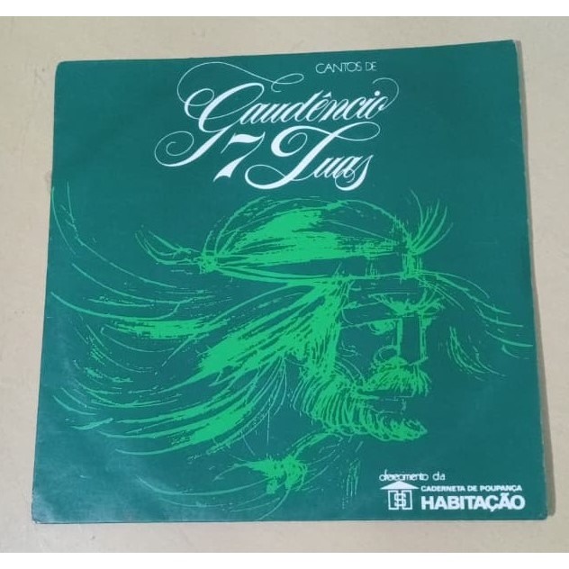 Disco Vinil Compacto Cantos De Gaudêncio 7 Luas - De Luiz Coronel