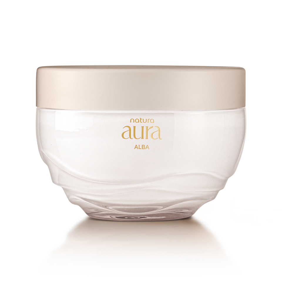 Hidratante Acetinado Aura Alba Creme Aveludado Corporal Natura