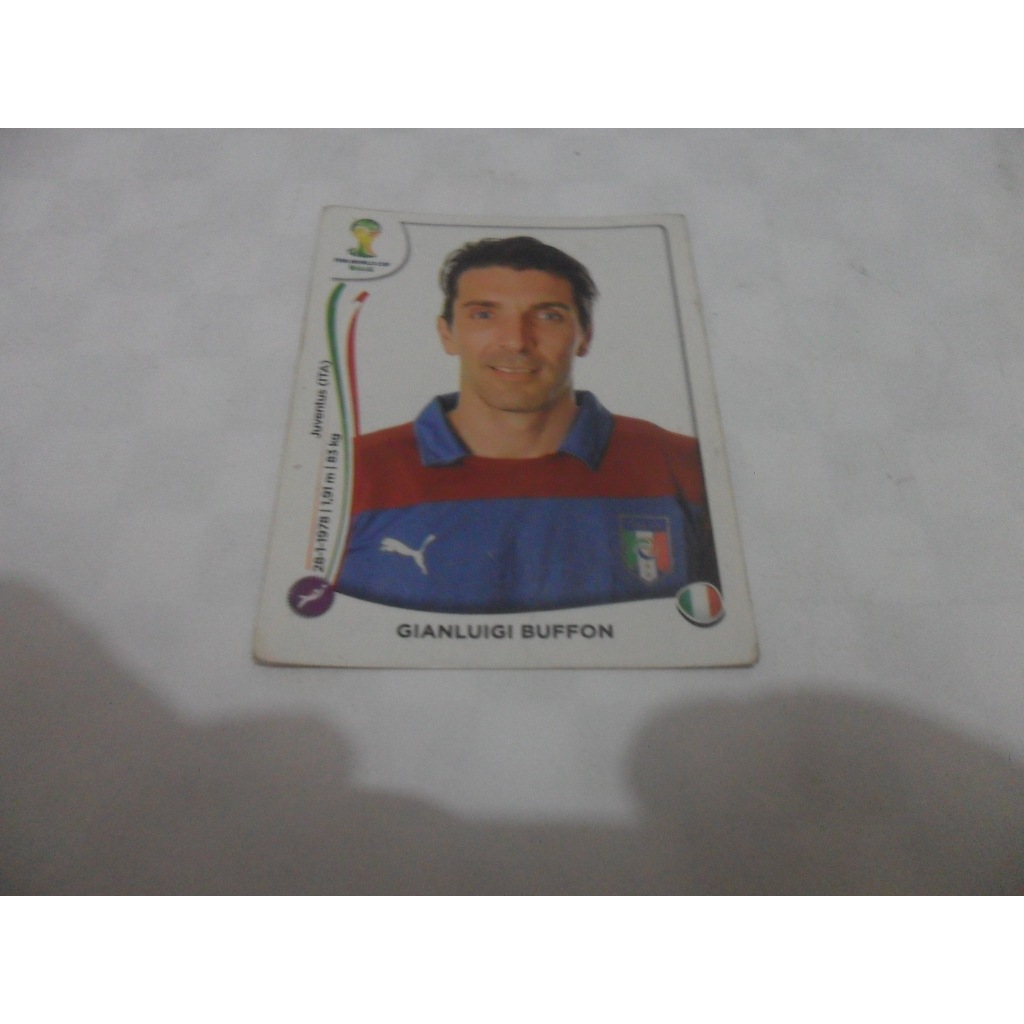Figurinha copa do mundo 2014 Brasil - Gianluigi Buffon