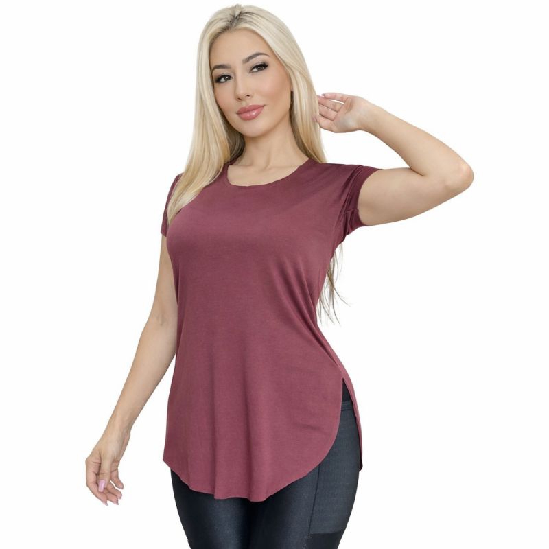 KIT 3 Blusa Feminina De Academia Tapa Bumbum De Viscolaycra Camisetas Feminina Blusa Feminina — imagem 2 de 2