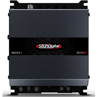 Módulo Amplificador Soundigital 1200.1 Evo 6 1 Canal 1200WRMS - 1 ou 2 Ohms em Oferta na Shopee
