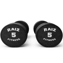 Par Halter 5kg Academia Musculação Treino em Casa Kit Halteres 5kg Cada (Duas Unidades)
