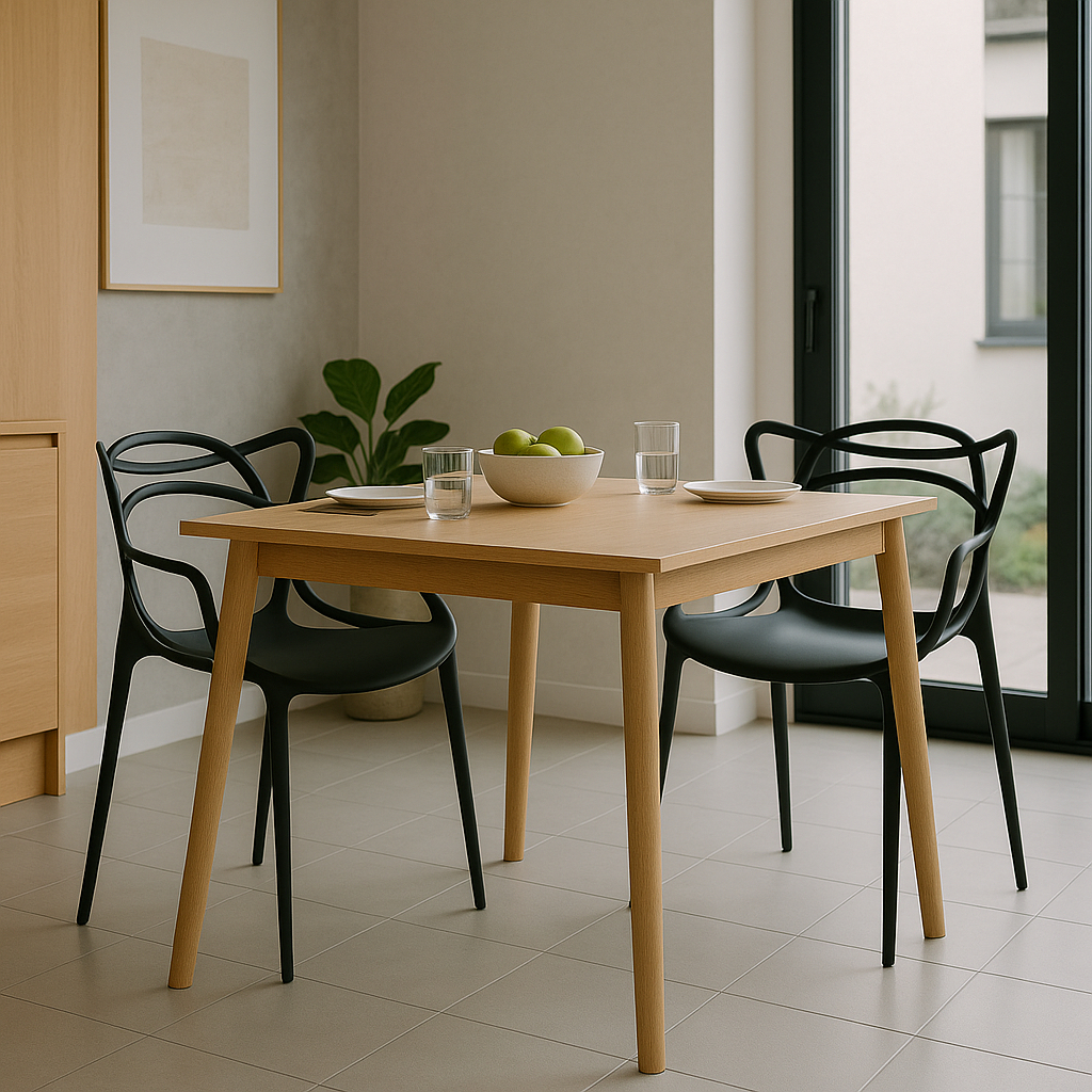 Kit 2 Cadeiras Allegra Reforçadas Design Polipropileno Cozinha Sala Jantar Varanda Suporta 120kg em Oferta na Shopee