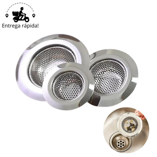 Ralo de Pia com Borda para Cozinha Aço Inox Ralinho Prime em Oferta na Shopee