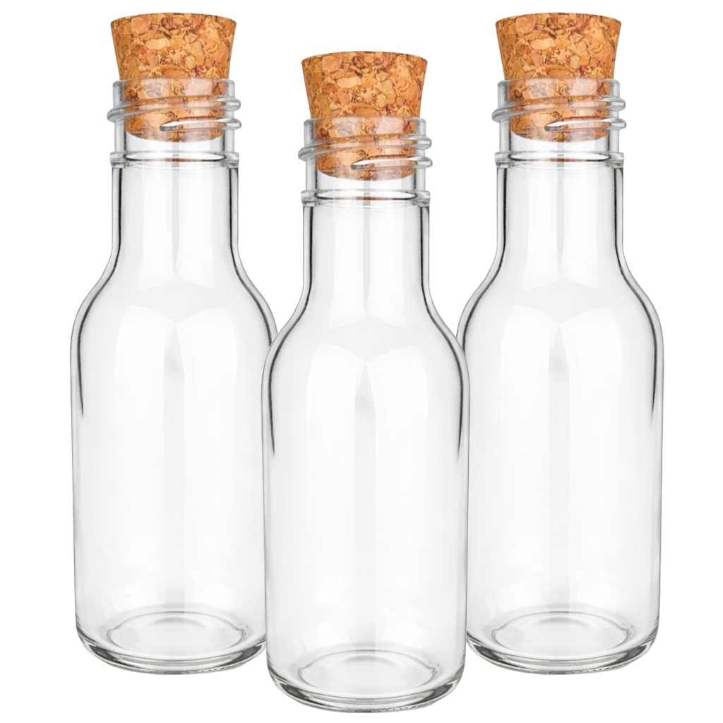 30 - Frascos Plastico 50ml Com Tampas De Rolha em Oferta na Shopee