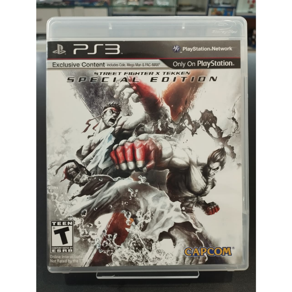 Street Fighter X Tekken Special Edition PS3 Semi Novo Midia Fisica