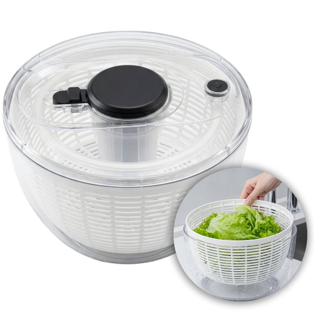 Lava e Seca Salada 6L Premium Centrífuga Ela Decora