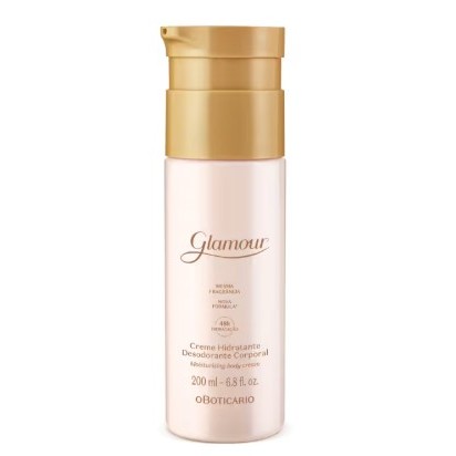 O Boticario Creme Hidratante Desodorante Corporal Glamour 200ml