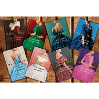 Série Spindle Cove de Tessa Dare em Oferta na Shopee