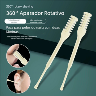 Aparador Nasal Premium - Cabeça Dupla 360° Girando, Lavável, Portátil e Durável em Oferta na Shopee