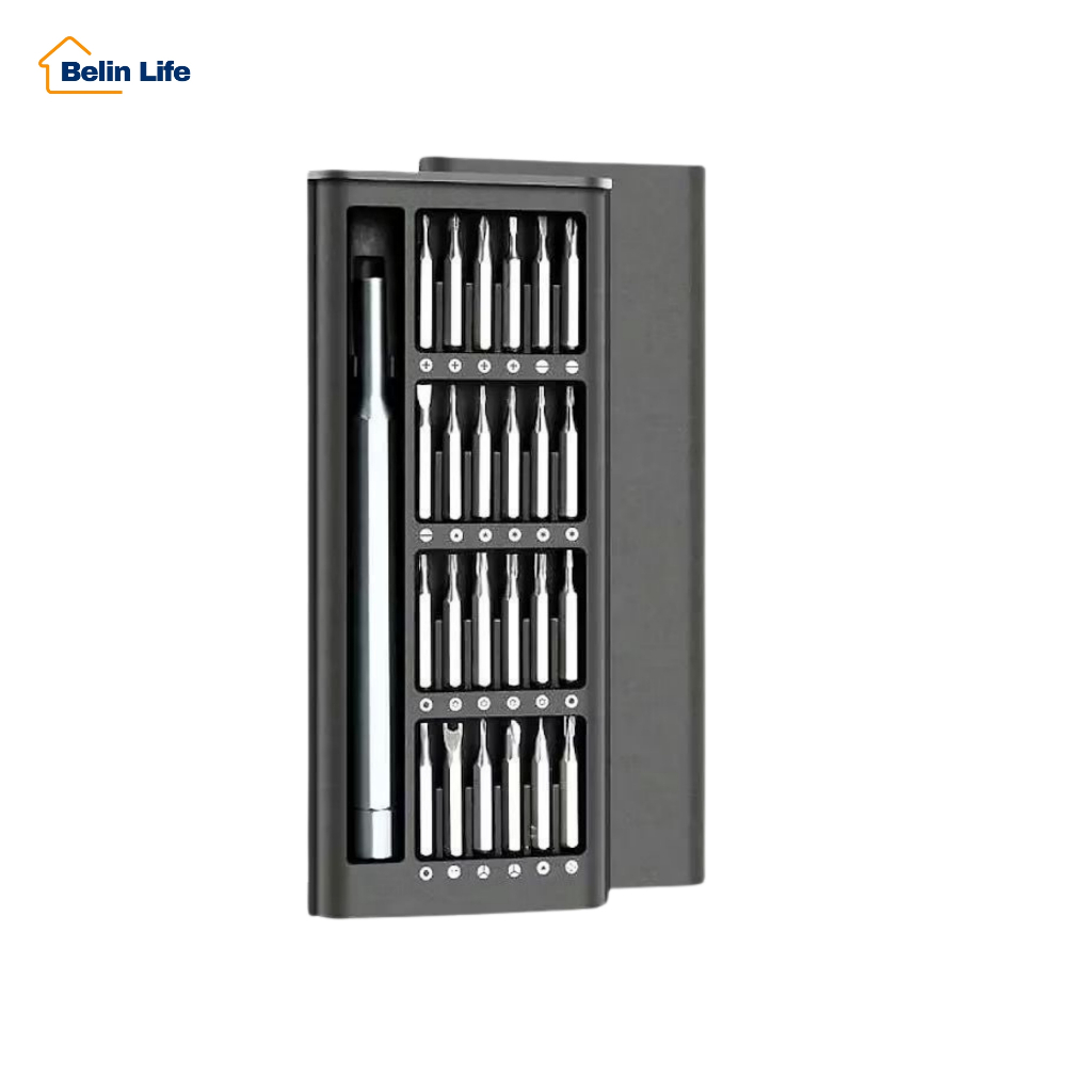 Kit De Chave De Fenda Magnética Multifuncional 24pcs em Oferta na Shopee